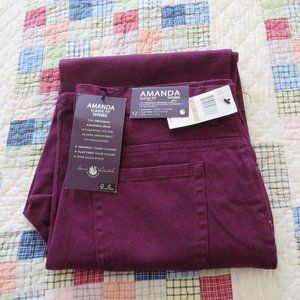 Gloria Vanderbilt Size 12 Amanda Jeans Classic Fit